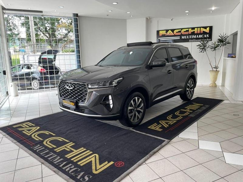 Caoa Chery Tiggo 7 PRO 1.6 Turbo 16V Aut. na cor Cinza em Curitiba / PR - 857947