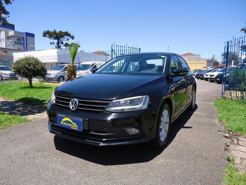 Volkswagen Jetta Trendline 1.4 TSI 16V 4p Aut. na cor Preto em Curitiba / PR - 858428
