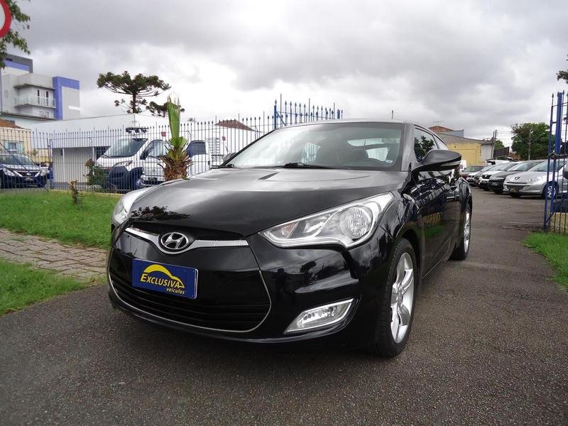 Hyundai Veloster 1.6 16V 140cv Aut. na cor Preto em Curitiba / PR - 858435