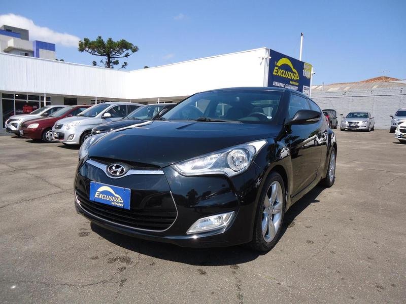 Hyundai Veloster 1.6 16V 140cv Aut. na cor Preto em Curitiba / PR - 858435