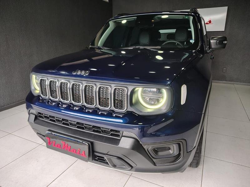 Jeep Renegade Long. T270 1.3 TB 4x2 Flex Aut. na cor Azul em Curitiba / PR - 858695