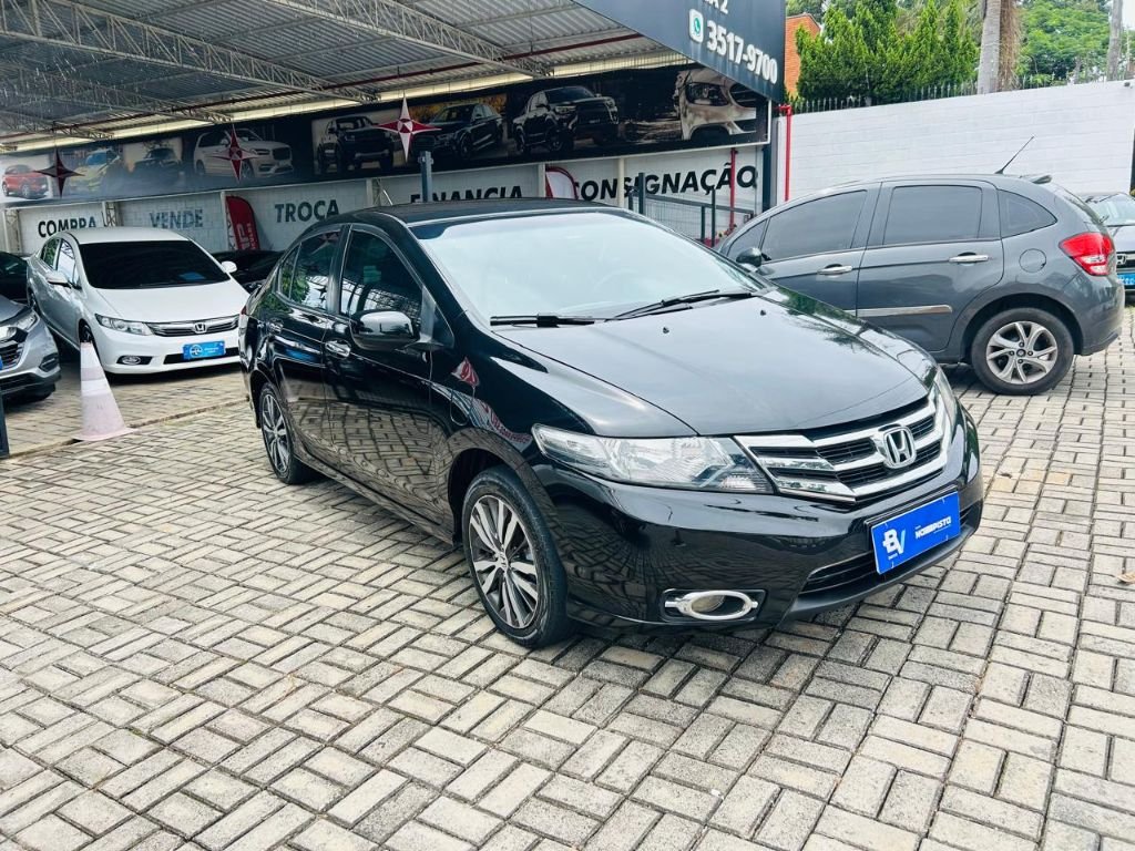 Honda City Sedan LX 1.5 Flex 16V 4p Mec. na cor Preto em Valinhos / SP - 859135