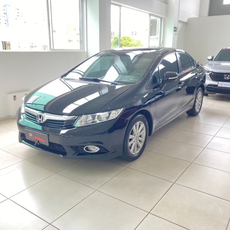 Honda Civic Sedan LXR 2.0 Flexone 16V Aut. 4p na cor Preto em Curitiba / PR - 859157