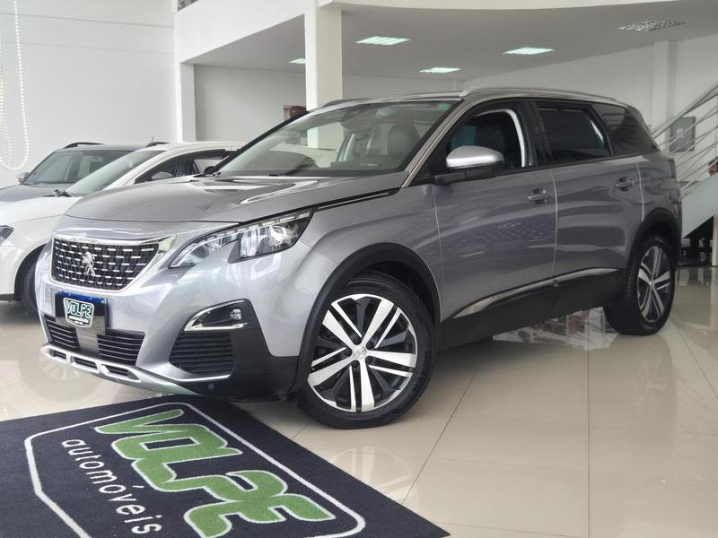 Peugeot 5008 Griffe 1.6 Turbo 16V 5p Aut. na cor Prata em Curitiba / PR - 859163