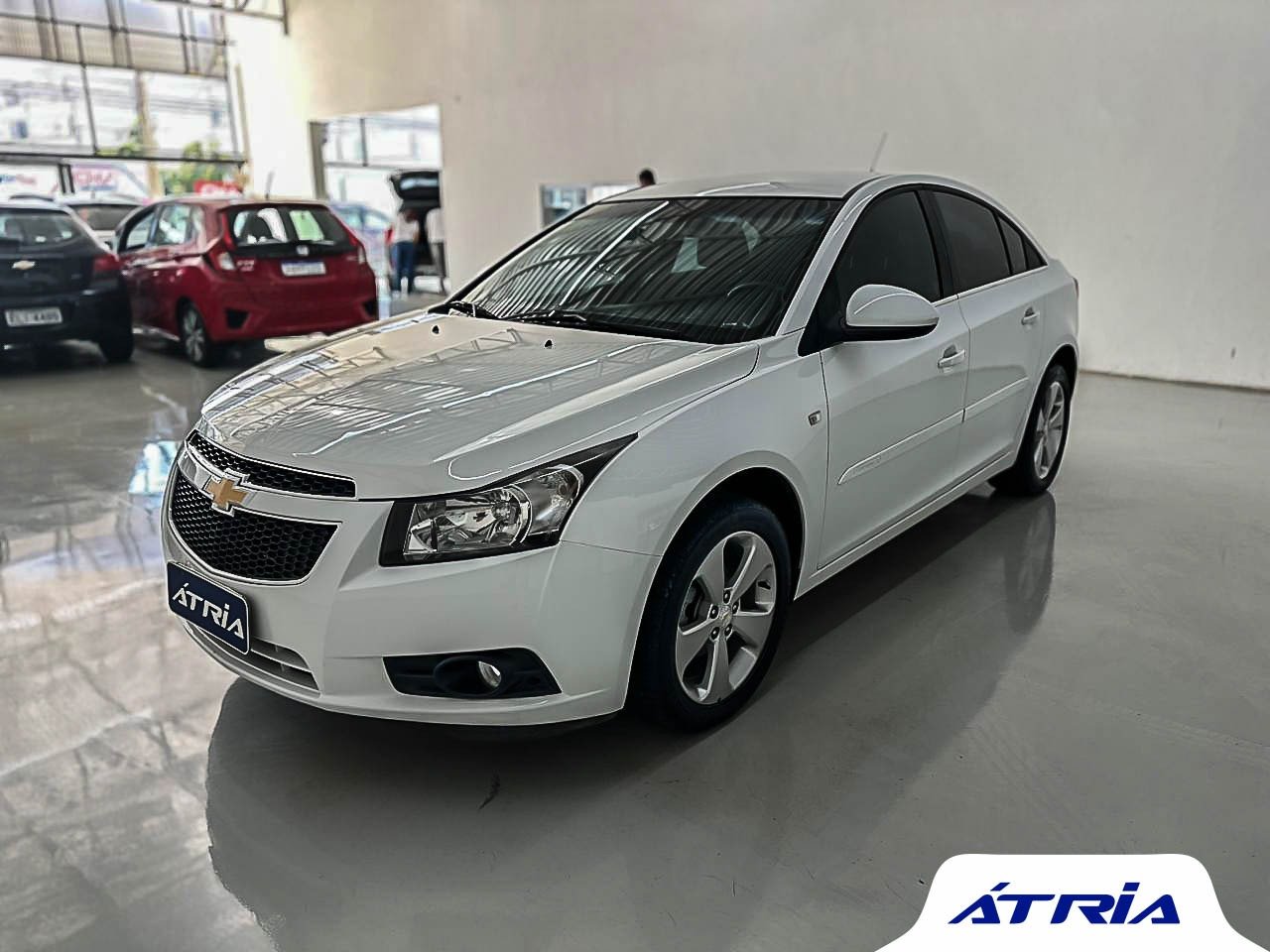 Chevrolet Cruze HB Sport LT 1.8 16V FlexP. 5p Aut na cor Branco em Campinas / SP - 859168
