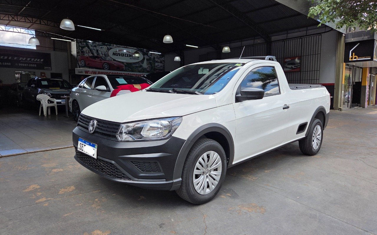 Volkswagen Saveiro Robust 1.6 Total Flex 16V na cor Branco em Maringá / PR - 859310