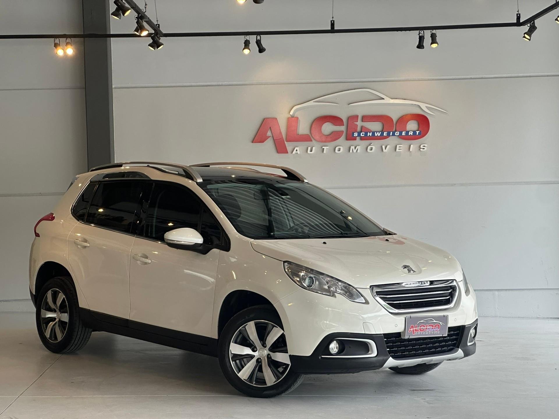 Peugeot 2008 Griffe 1.6 Flex 16V 5p Aut. na cor Branco em Blumenau / SC - 859484
