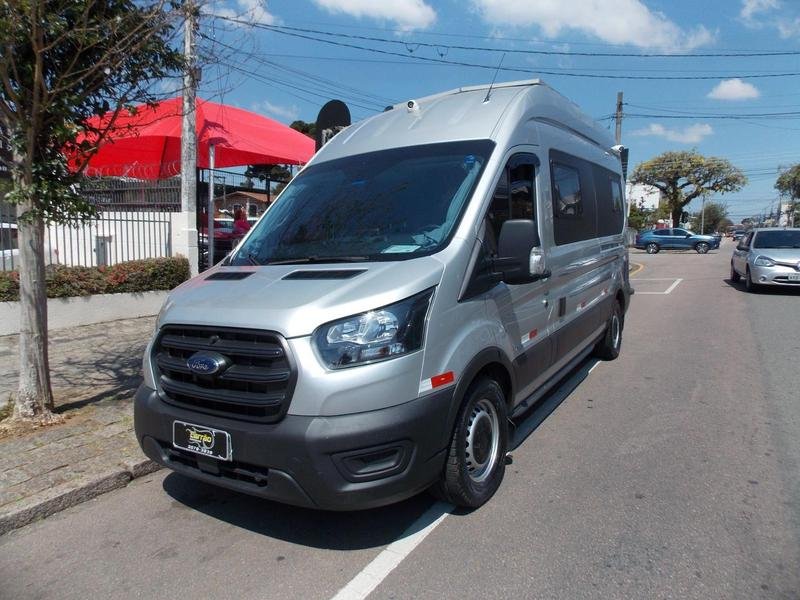 Ford Transit Furgão 2.0 Longo Turbo Die Aut. na cor Prata em Curitiba / PR - 859904