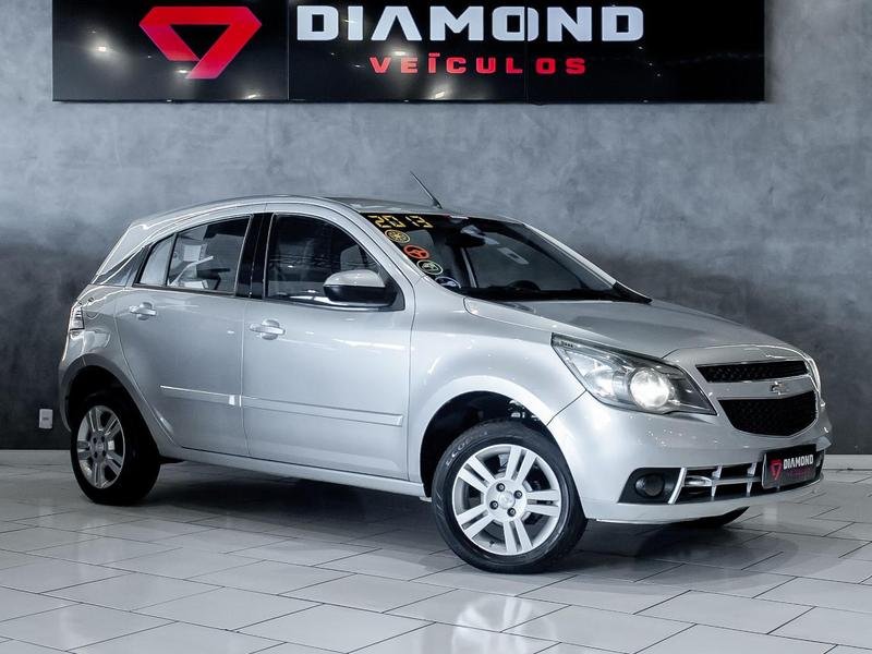 Chevrolet Agile LTZ 1.4 MPFI 8V FlexPower 5p na cor Prata no Alvorada / RS - 860504