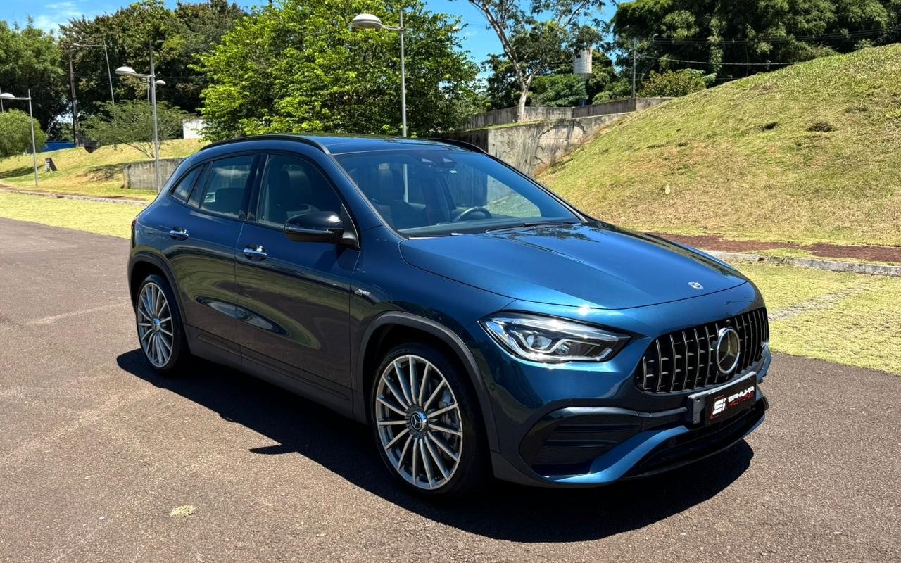 Mercedes-Benz GLA-35 AMG 4MATIC 2.0 Turbo Aut. na cor Azul em Londrina / PR - 862178
