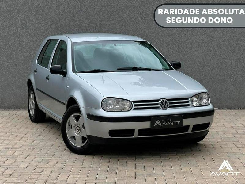 Volkswagen Golf 1.6Mi/ 1.6Mi Gener./Black & Silver na cor Prata em Curitiba / PR - 862645