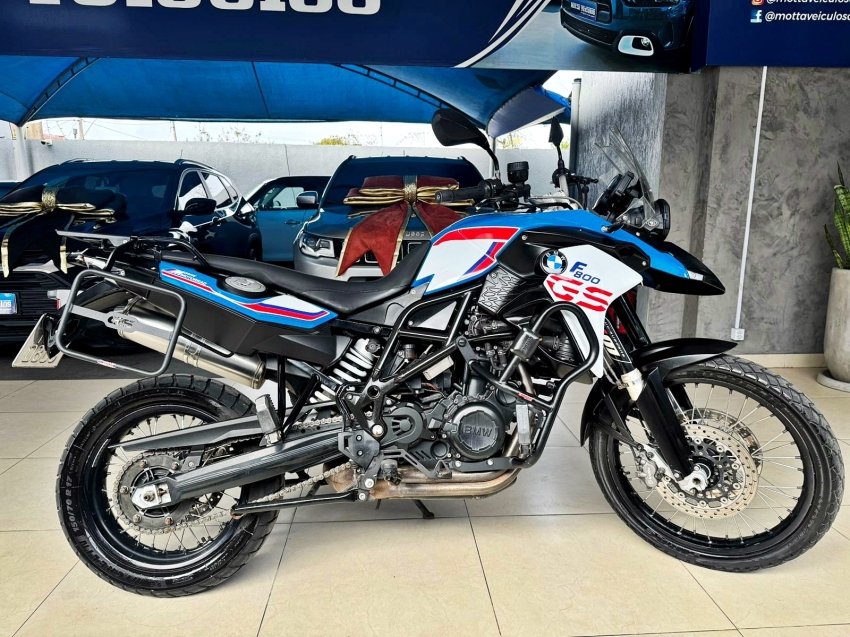 BMW F 800 GS 895cc  na cor Azul no Canoas / RS - 862730