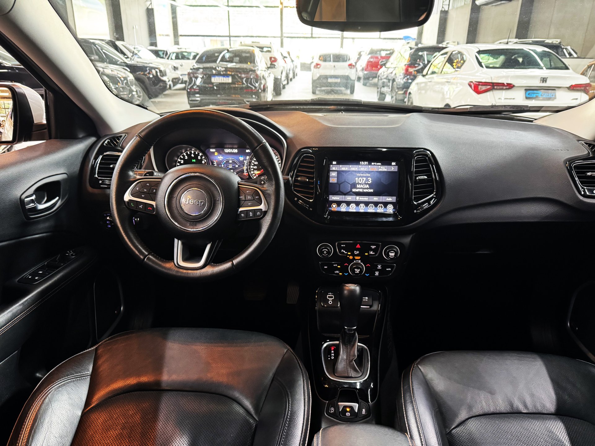 Jeep Compass LIMITED 2.0 4x2 Flex 16V Aut. na cor Branco em Florianópolis / SC - 862841