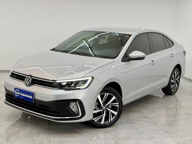 Volkswagen Virtus Highline 200 TSI 1.0 Flex 12V Aut na cor Prata em Curitiba / PR - 863089