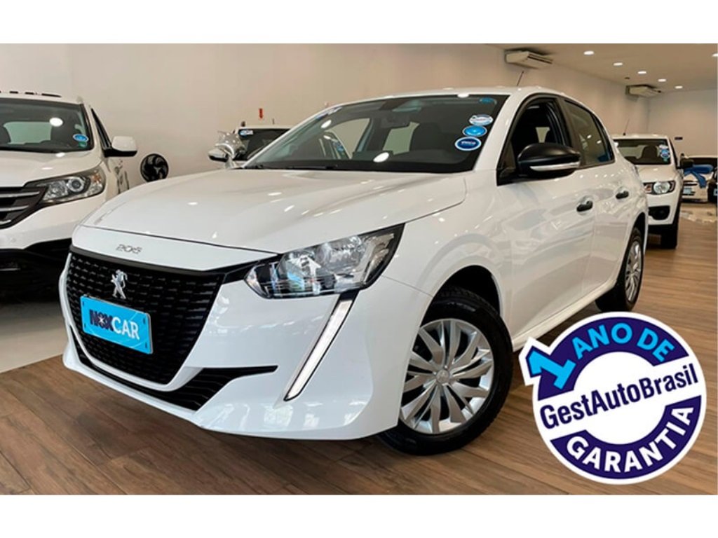 Peugeot 208 Like 1.0 Flex 6V 5p Mec. na cor Branco em Florianópolis / SC - 863120