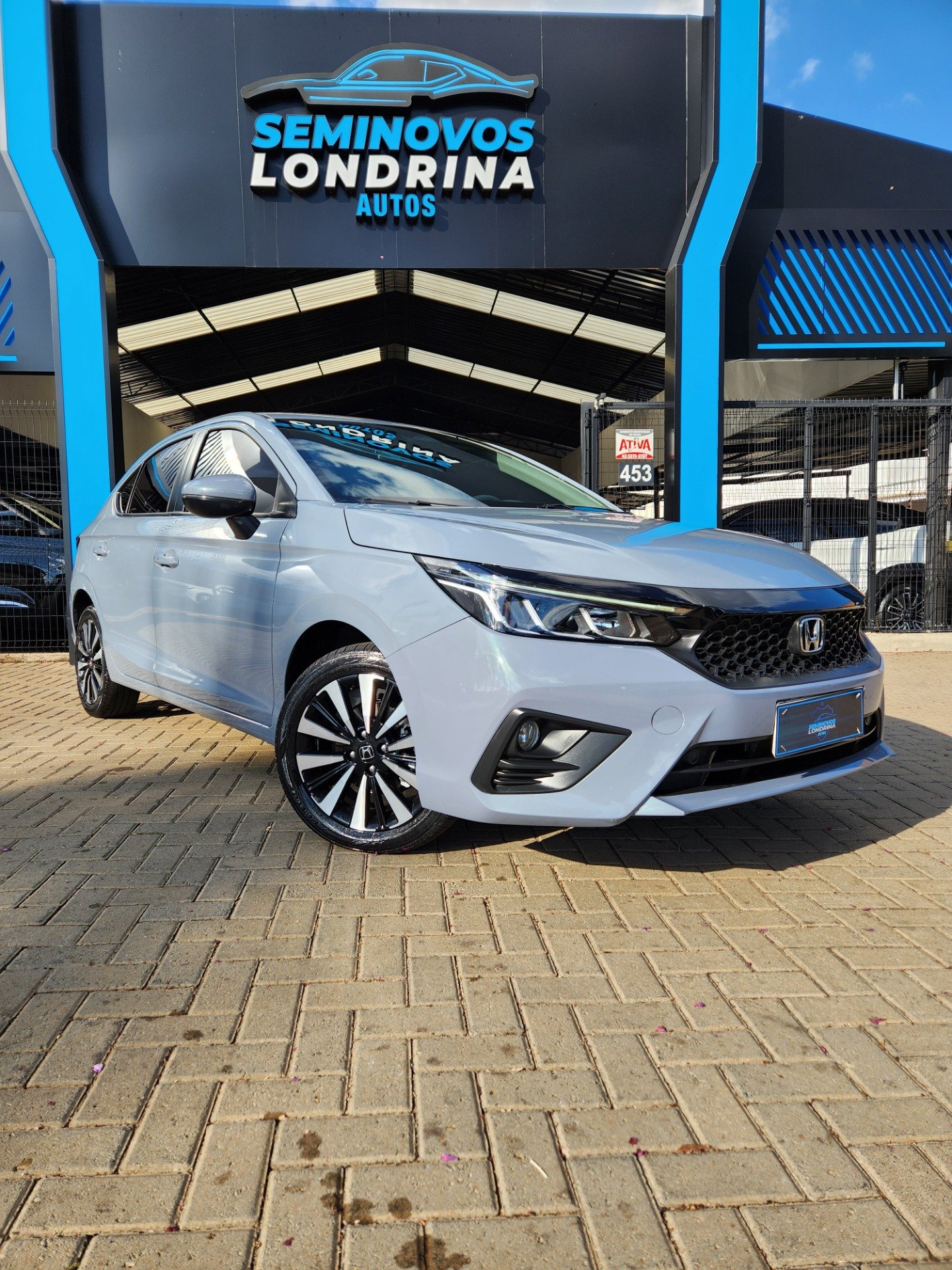 Honda City Sedan EXL 1.5 Flex 16V 4p Aut. na cor Cinza em Londrina / PR - 863538