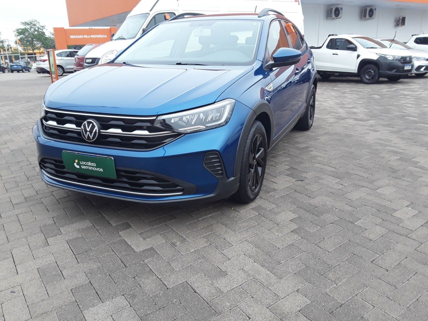 Volkswagen Nivus Comfortline 1.0 200 TSI Flex Aut. na cor Azul em Maringá / PR - 864194