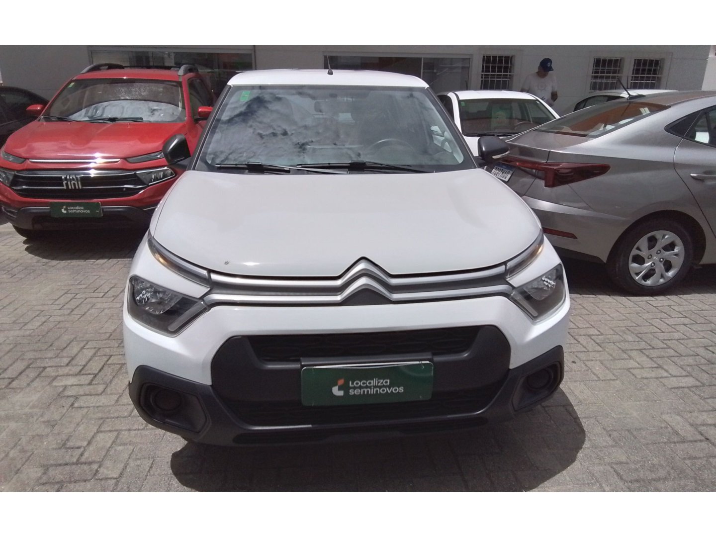 Citroën C3 Live Pack 1.0 Flex 6V 5p Mec. na cor Branco em Criciúma / SC - 864532