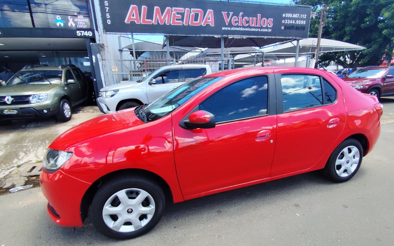 Renault Logan Expres./Exp. UP Hi-Flex 1.0 16V 4p na cor Vermelho no Porto Alegre / RS - 864806