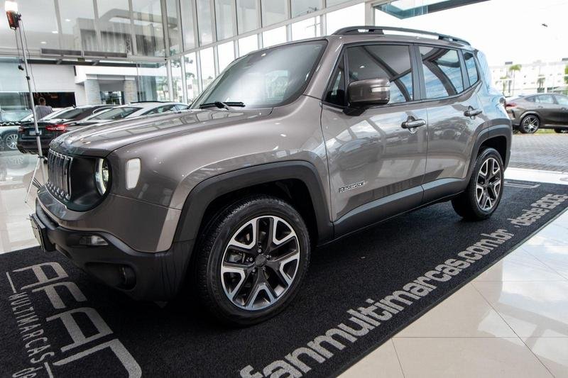 Jeep Renegade Longitude 1.8 4x2 Flex 16V Aut. na cor Cinza em Curitiba / PR - 864834