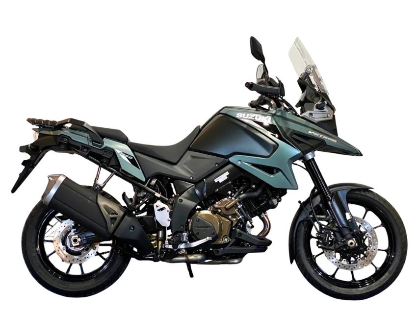 Suzuki DL 1050 V-STROM  na cor Verde em Curitiba / PR - 865263