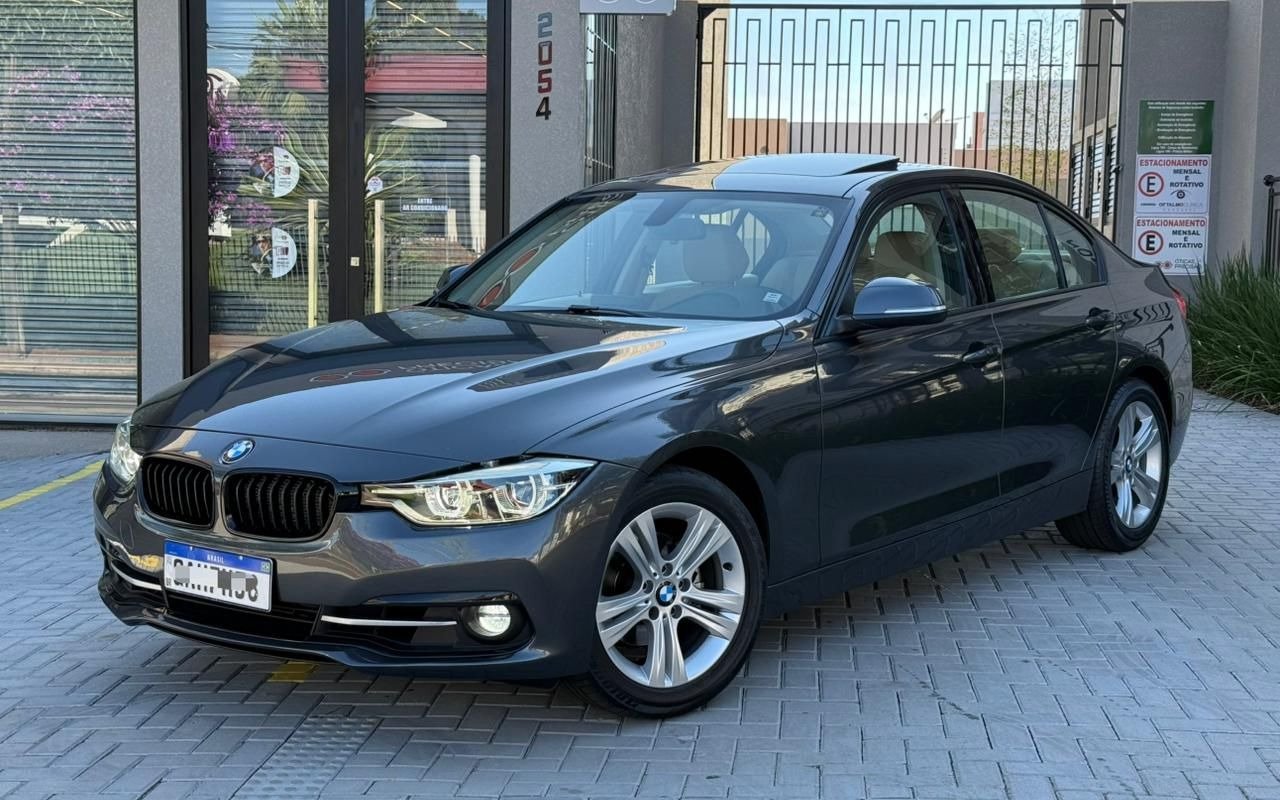 BMW 320i 2.0 Turbo/ActiveFlex (A) 16V/GP 4p na cor Cinza em Cascavel / PR - 865328
