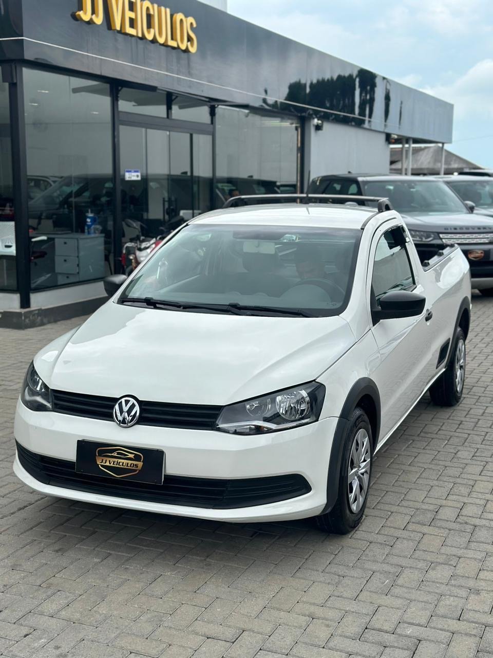 Volkswagen Saveiro Trendline 1.6 T.Flex 8V na cor Branco em São José / SC - 865340