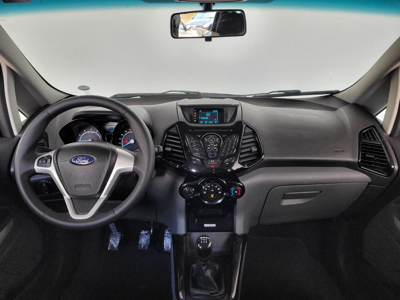 Ford EcoSport FREESTYLE 1.6 16V Flex 5p na cor Preto em São José / SC - 865470