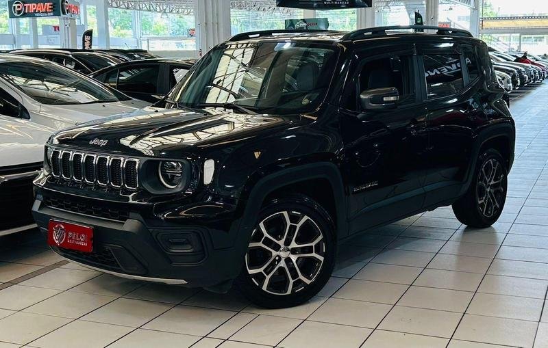 Jeep Renegade Long. T270 1.3 TB 4x2 Flex Aut. na cor Preto em Curitiba / PR - 865840