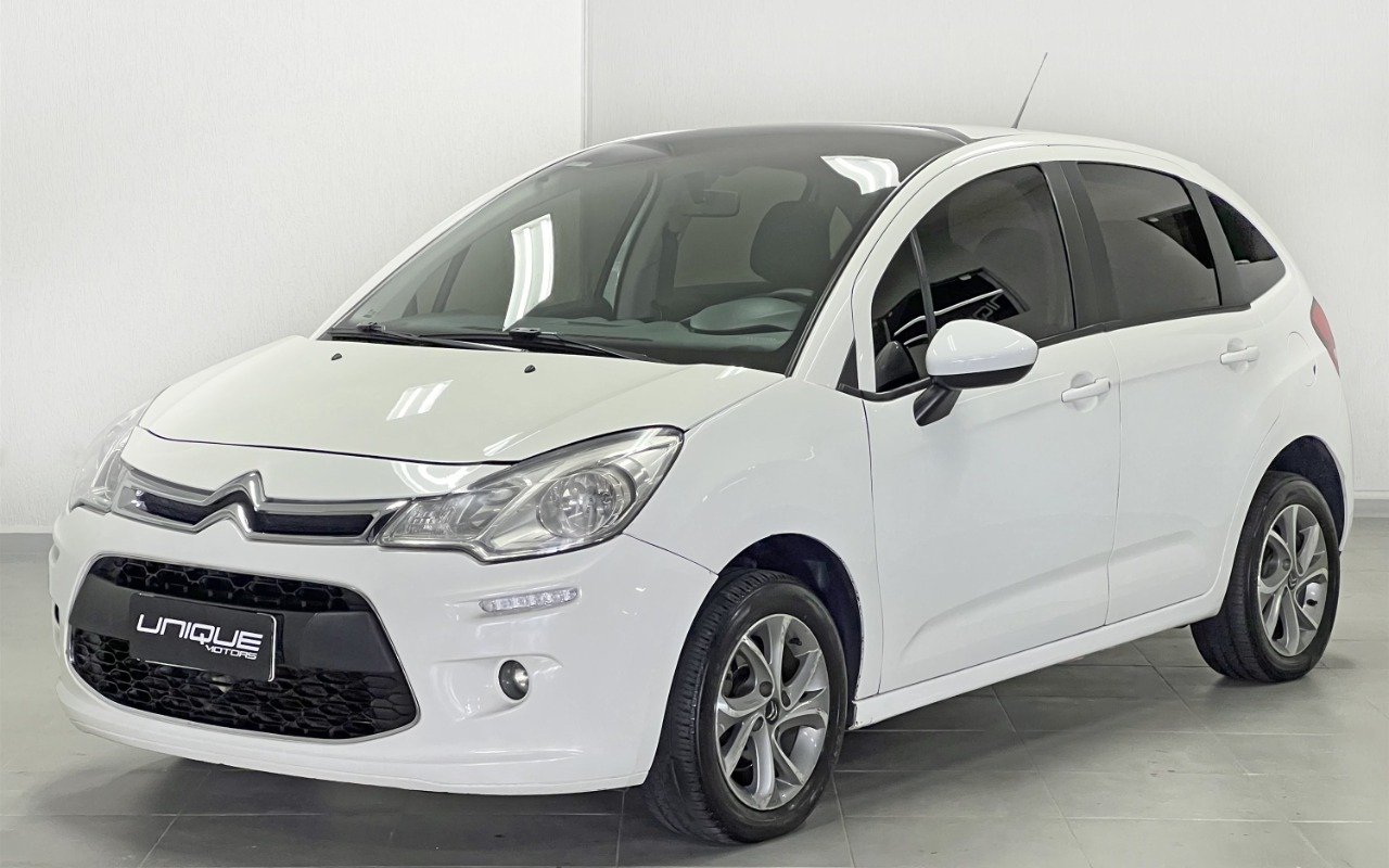 Citroën C3 Tendance 1.6 VTi Flex Start 16V Aut. na cor Branco em Curitiba / PR - 865930