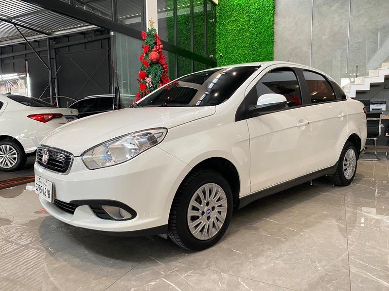Fiat Grand Siena ATTRACTIVE 1.0 Flex 8V 4p na cor Branco em Curitiba / PR - 866074
