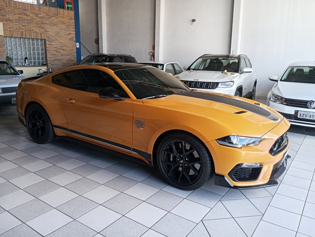 Ford Mustang MACH 1 5.0 V8 na cor Laranja em Curitiba / PR - 866087