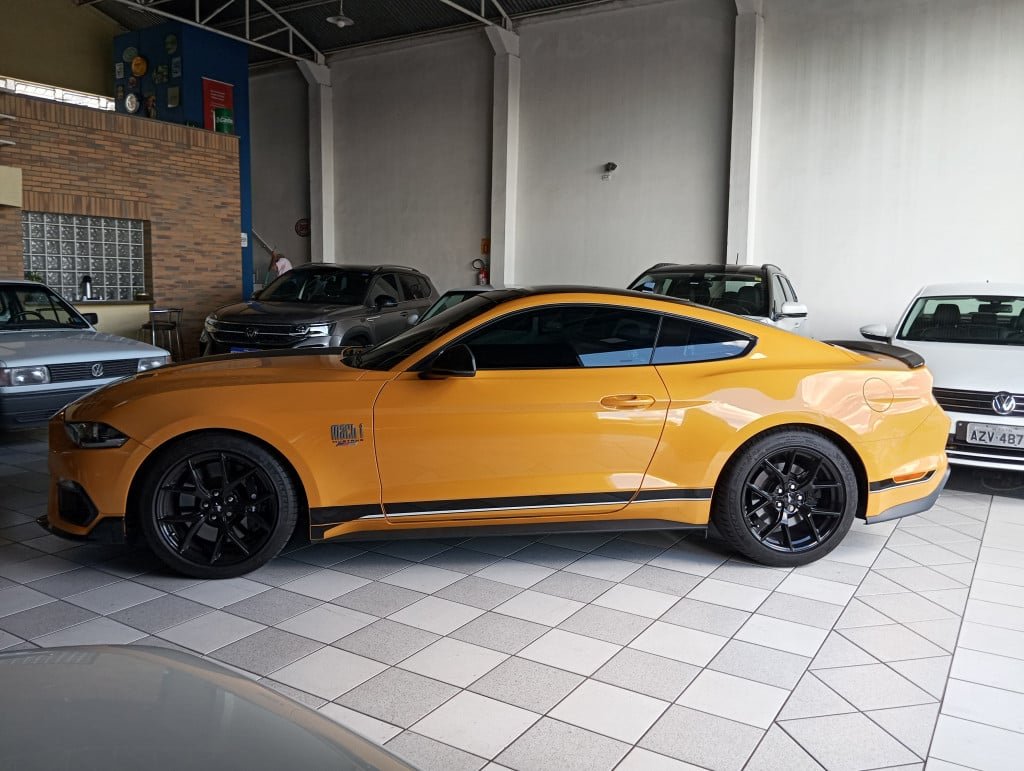 Ford Mustang MACH 1 5.0 V8 na cor Laranja em Curitiba / PR - 866087