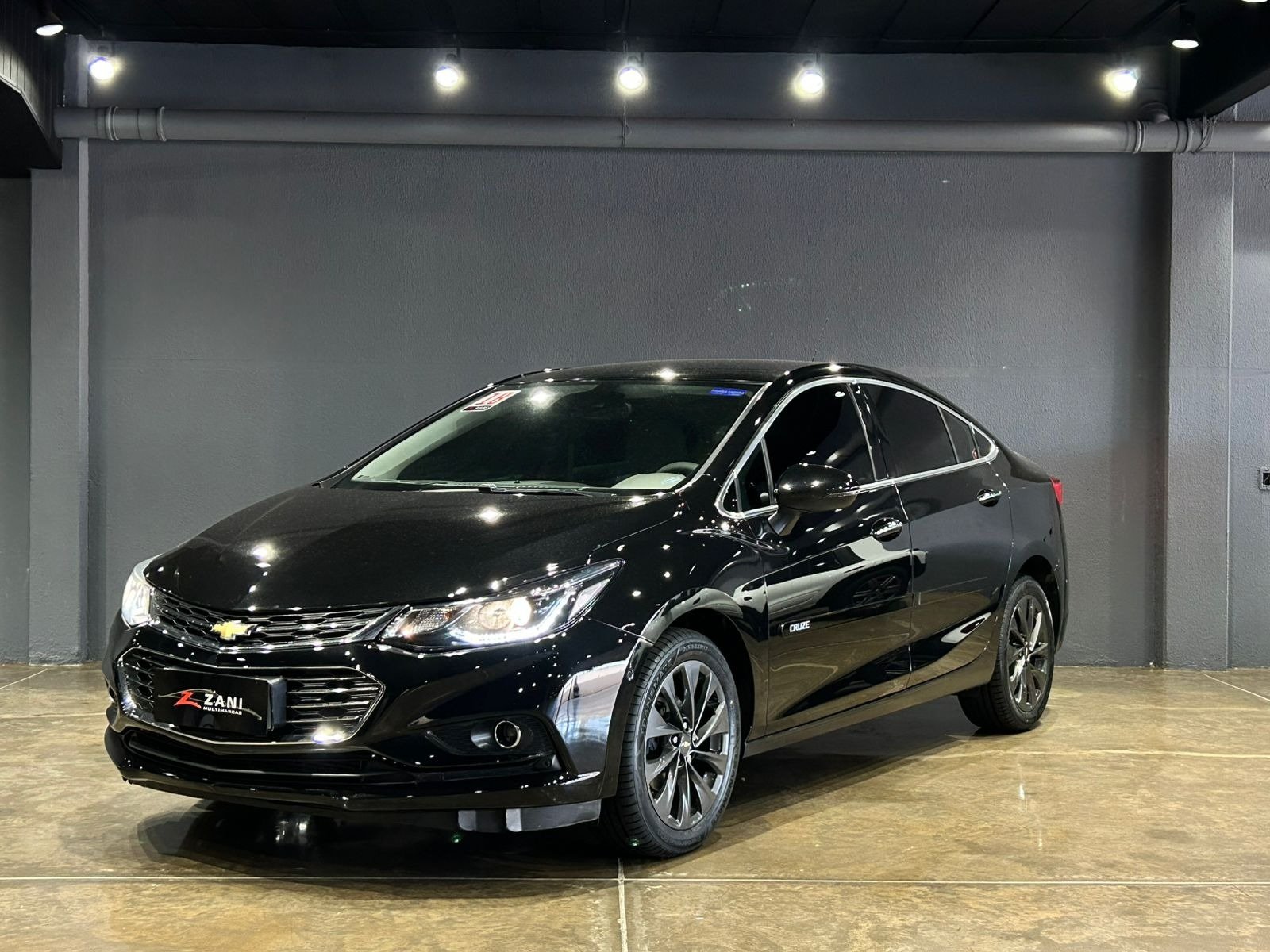 Chevrolet Cruze LTZ 1.4 16V Turbo Flex 4p Aut. na cor Preto em Cascavel / PR - 866100