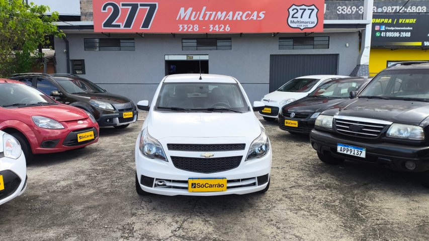 Chevrolet Agile LT 1.4 MPFI 8V FlexPower 5p na cor Branco em Curitiba / PR - 866604
