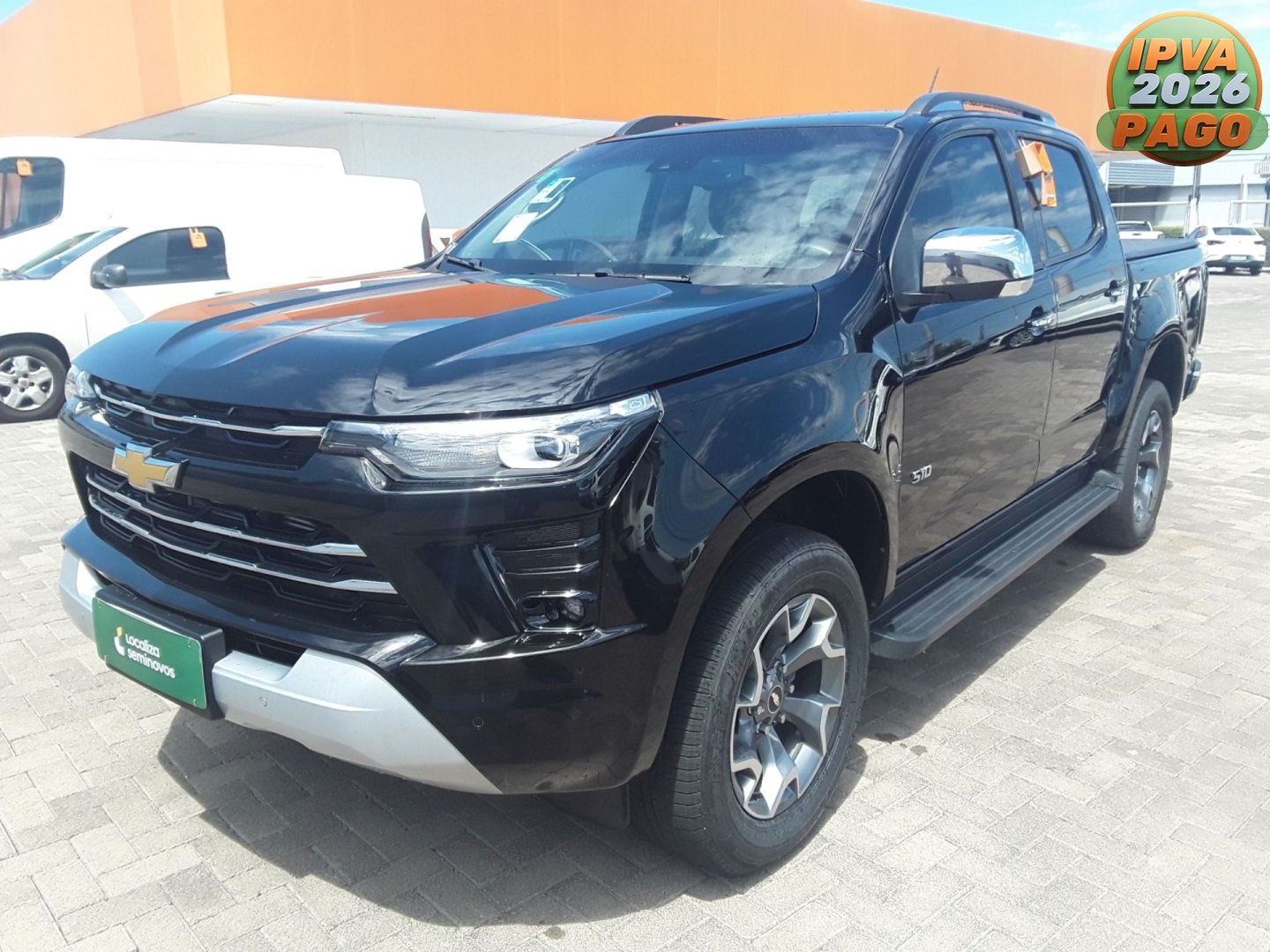 Chevrolet S10 Pick-Up LTZ 2.8 TDI 4x4 CD Dies.Aut na cor Preto em Maringá / PR - 867301