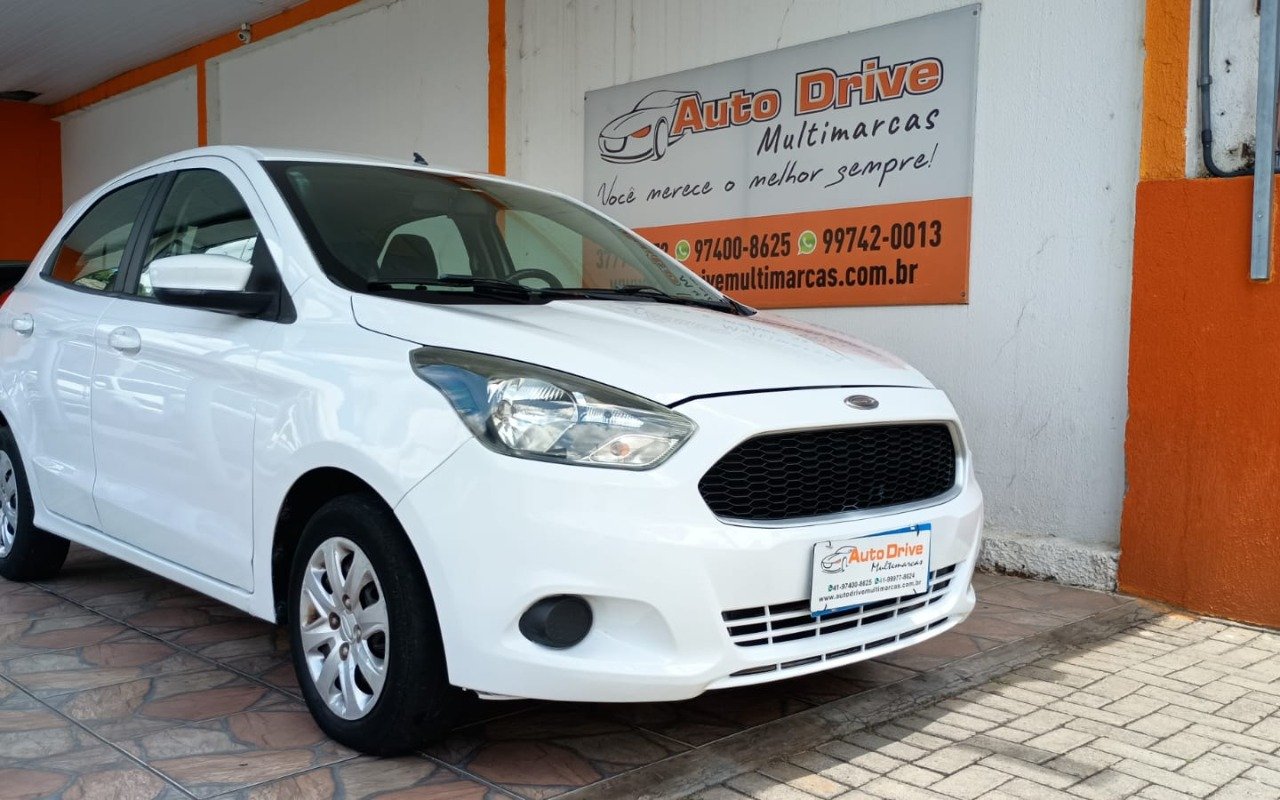 Ford Ka 1.0 SE/SE Plus TiVCT Flex 5p na cor Branco em Curitiba / PR - 867381