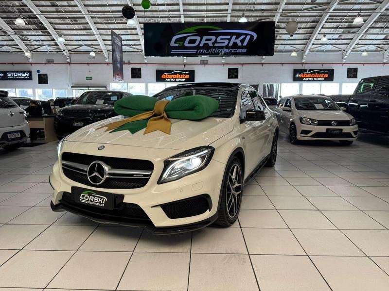 Mercedes-Benz GLA-45 AMG 4MATIC 2.0 Turbo Aut. na cor Branco em Curitiba / PR - 867638