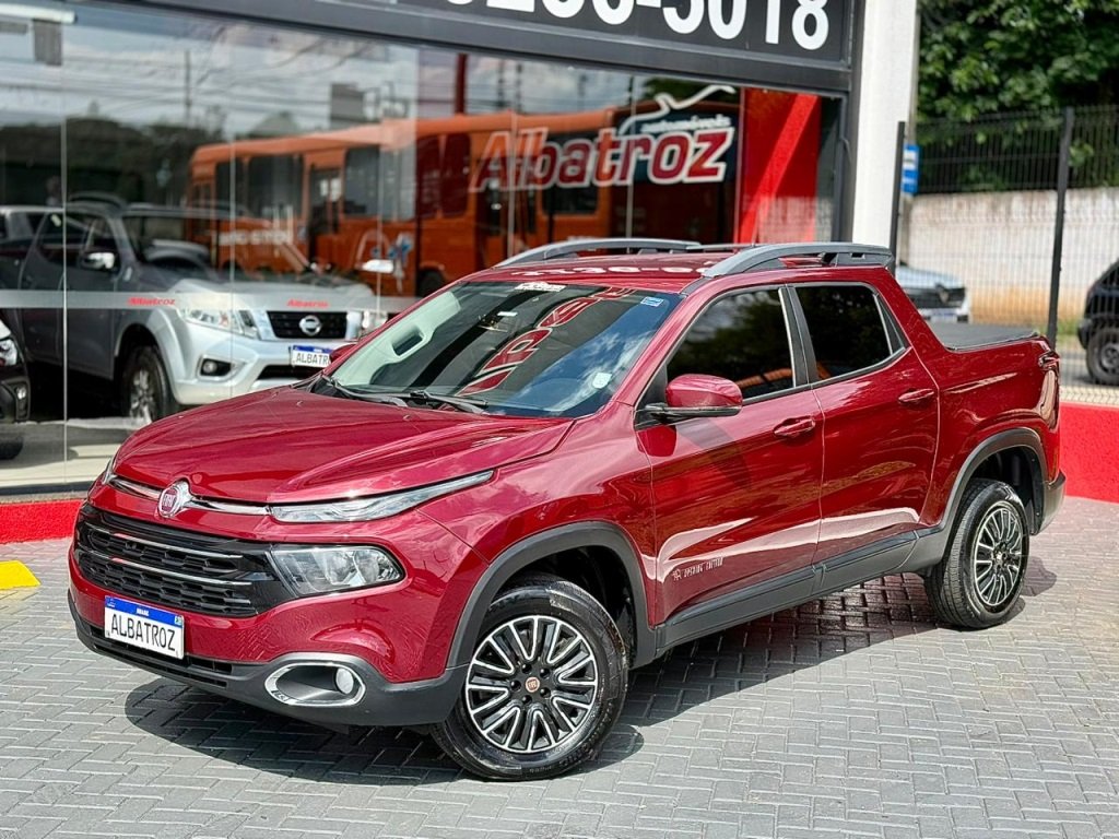 Fiat Toro Opening Edition 1.8 16V Flex Aut. na cor Vermelho em Ponta Grossa / PR - 868027
