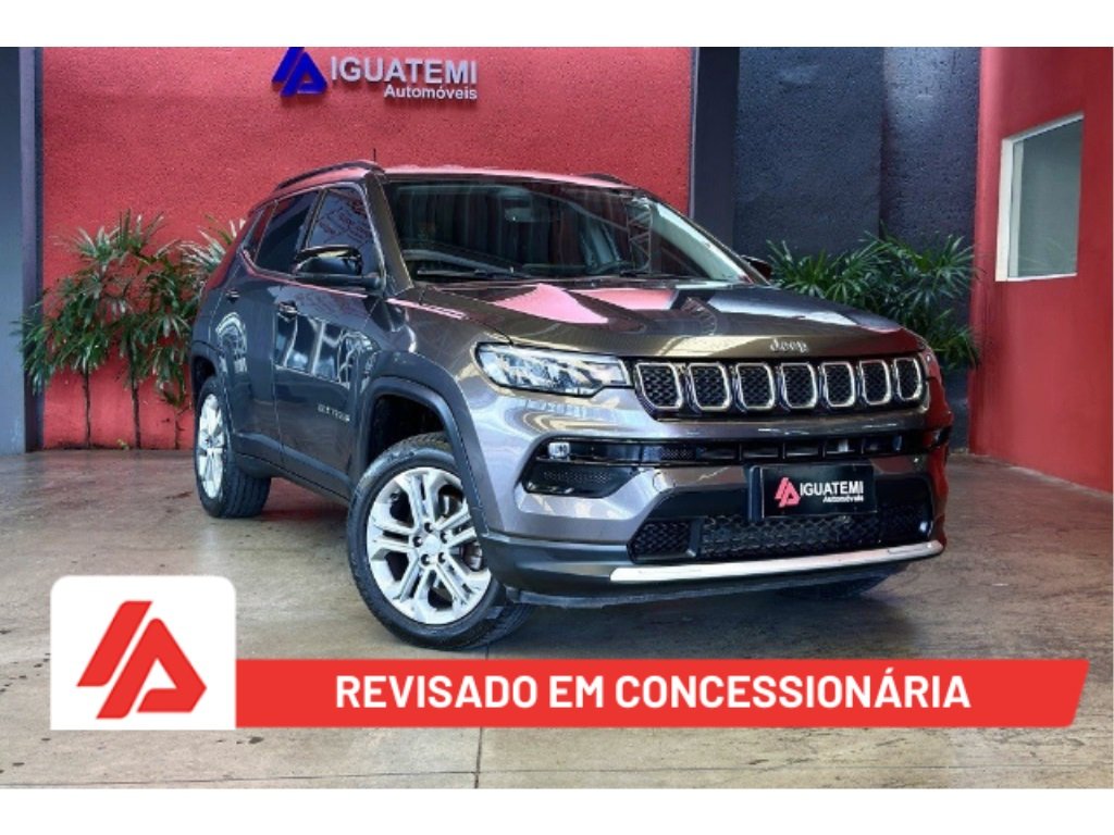 Jeep Compass T270 80 Anos 1.3 TB 4x2 Flex Aut na cor Cinza em Campinas / SP - 868096