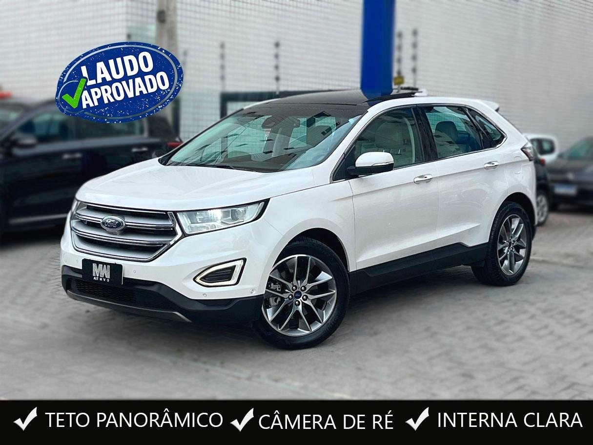 Ford Edge TITANIUM 3.5 V6 24V AWD Aut. na cor Branco em Palhoça / SC - 868281