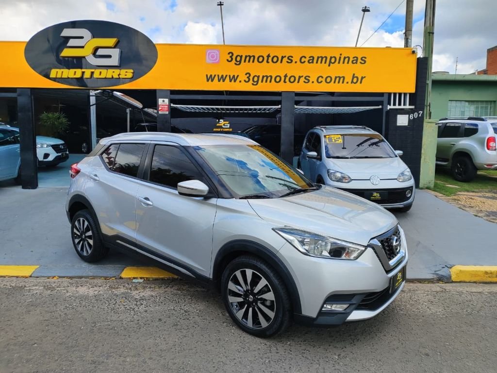 Nissan KICKS SV 1.6 16V FlexStar 5p Aut. na cor Prata em Campinas / SP - 868368