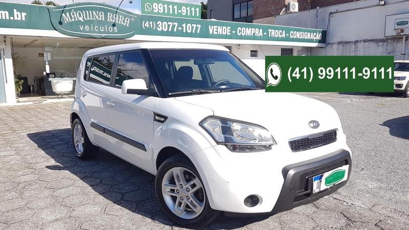 Kia SOUL 1.6/ 1.6 16V FLEX Mec. na cor Branco em Curitiba / PR - 868375
