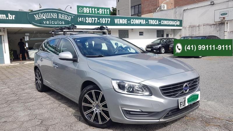 Volvo V60 T-4 MOMENTUM 2.0 190cv 5p na cor Prata em Curitiba / PR - 868459