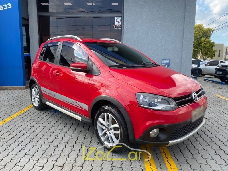 Volkswagen Crossfox 1.6 Mi Total Flex 8V 5p na cor Vermelho em Guarapuava / PR - 868737