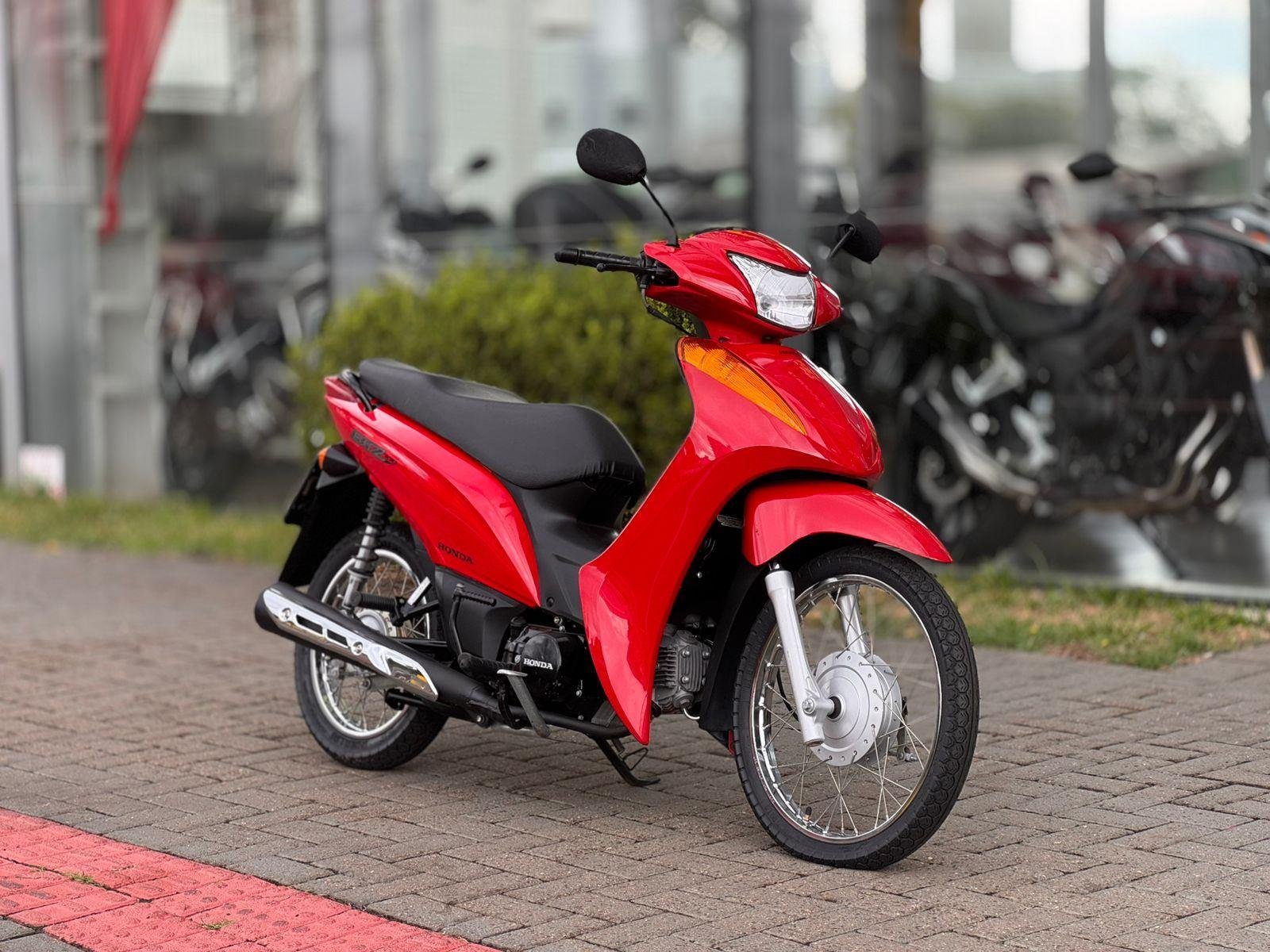 Honda C 100 BIZ/ 100 BIZ KS  na cor Vermelho em Xanxerê / SC - 868744