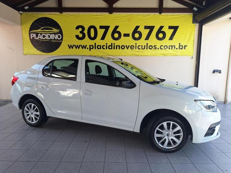 Renault Logan Zen Flex 1.0 12V 4p Mec. na cor Branco em São José / SC - 868904