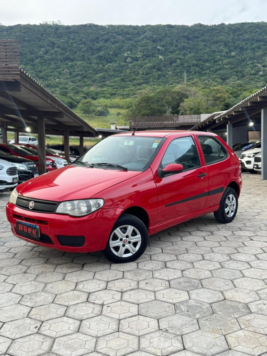 Fiat Palio ELX/ 500 1.0 4p na cor Vermelho no Osório / RS - 868989