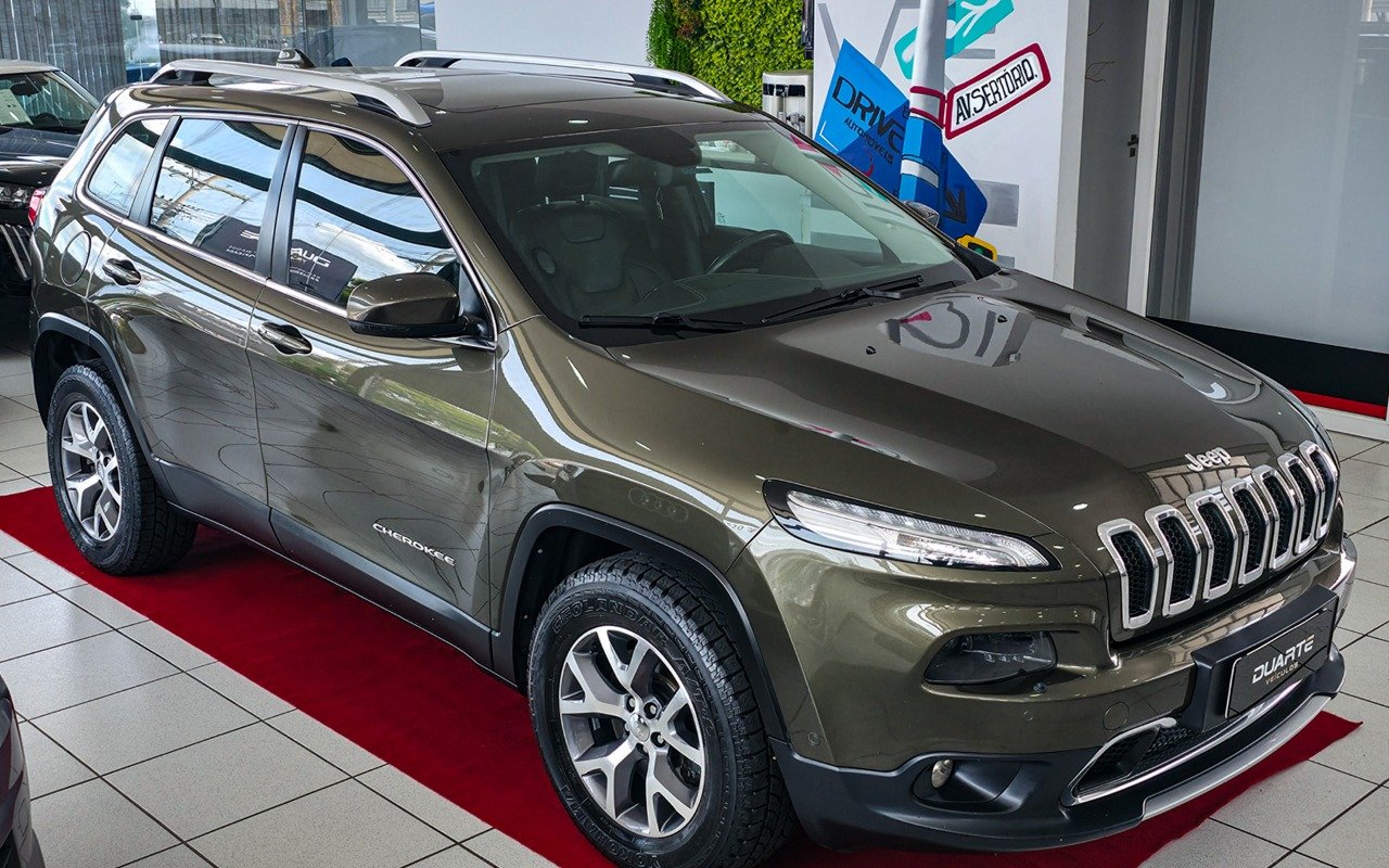 Jeep Cherokee Limited 3.2 4x4 V6 Aut. na cor Verde no Porto Alegre / RS - 868994