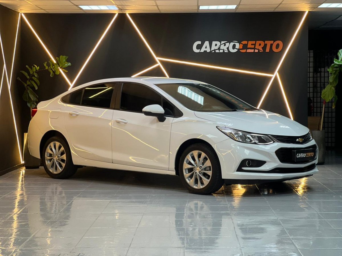 Chevrolet Cruze LT 1.4 16V Turbo Flex 4p Aut. na cor Branco no Novo Hamburgo / RS - 869495